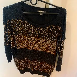 DKNY Sequin Sweater